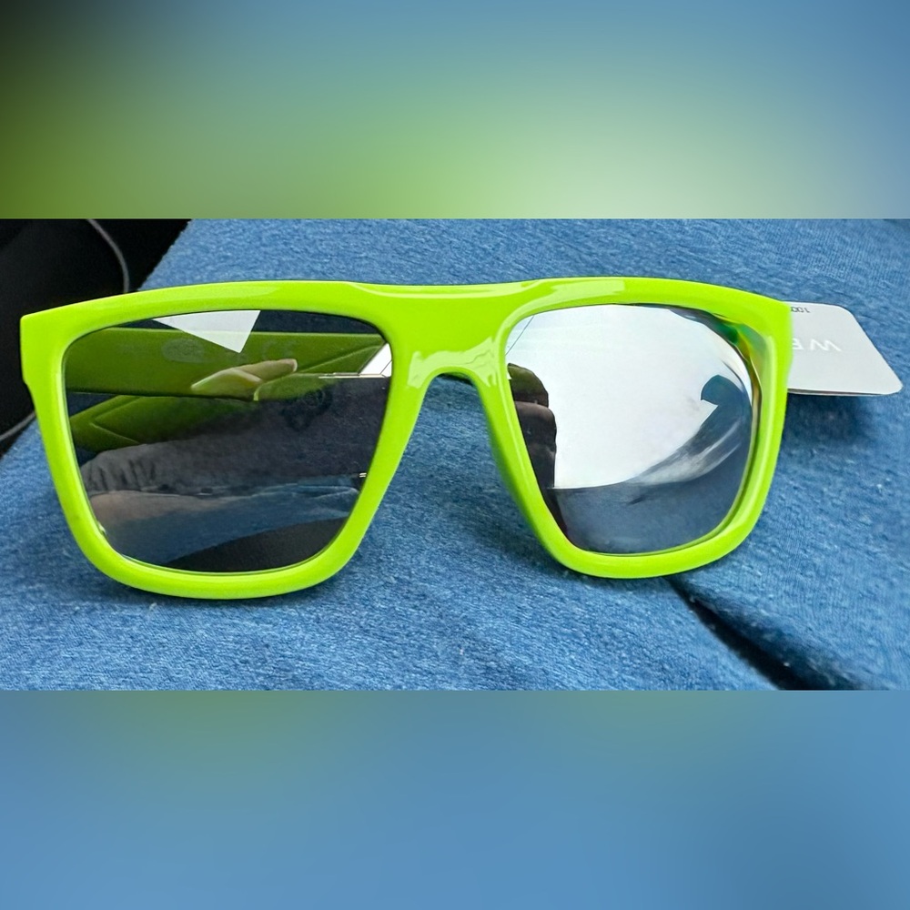 Green sunglasses